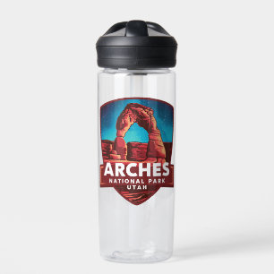 Magical Night in Arches National Park Water Bottle