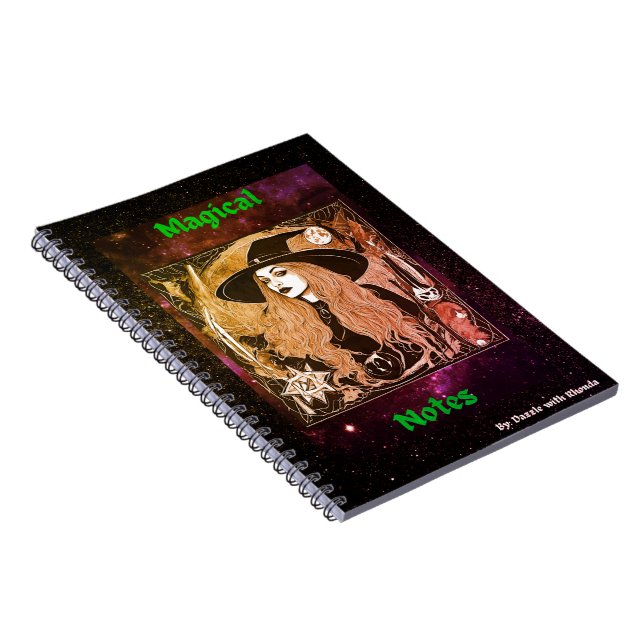 Magical Notes Notebook (Right Side)