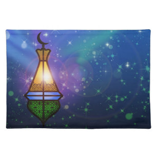 Magical Oriental Lantern - Cloth Placemat