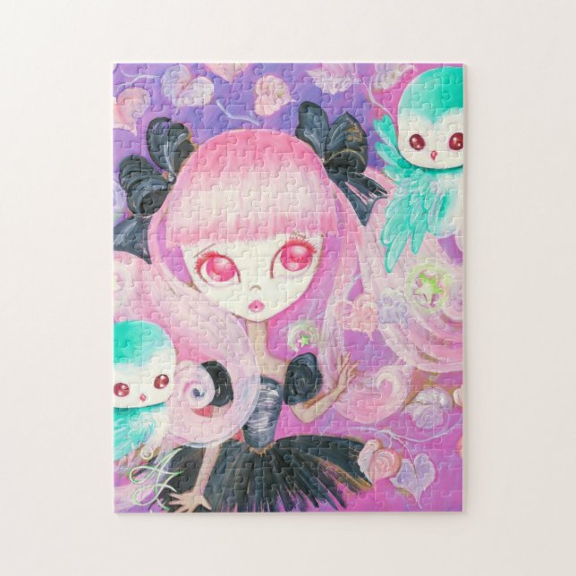 Magical Owls Jigsaw Puzzle (Vertical)