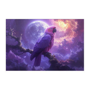 Magical Parrot Acrylic Print