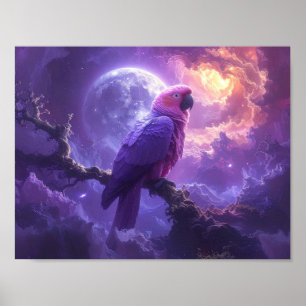 Magical Parrot Poster