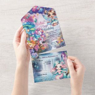 Magical Party and Shower Invitation