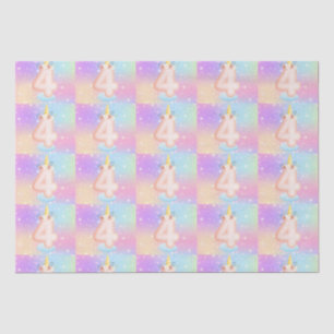 Magical Party Birthday Number Tissue Paper