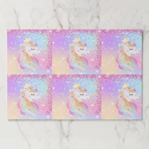 Magical Party Unicorn Paper Placemats