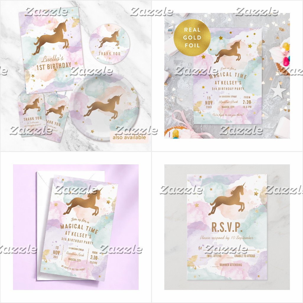 Magical Pastel Unicorn Birthday Party