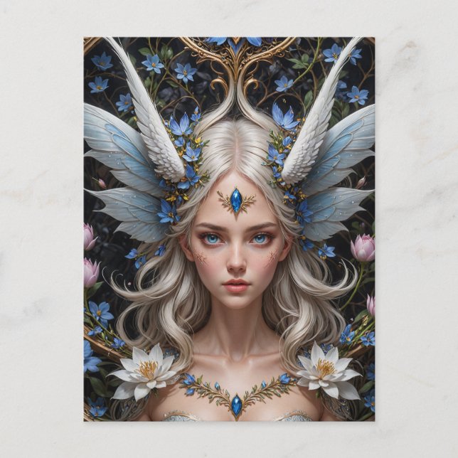 Magical Peace Fairy Postcard (Front)