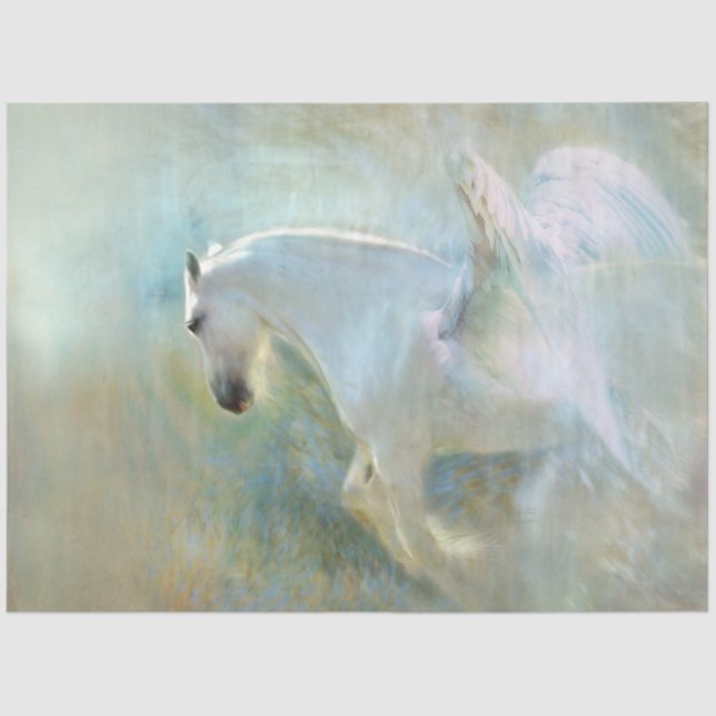 magical pegasus tissue paper (Front)