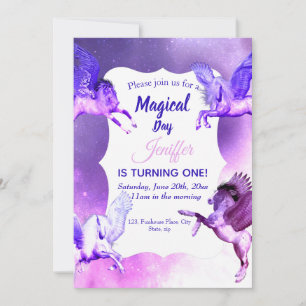 Magical Pegasus Universe. Invitation
