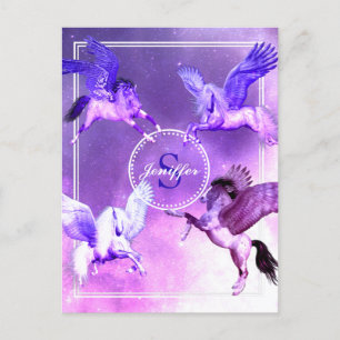 Magical Pegasus Universe.                          Postcard