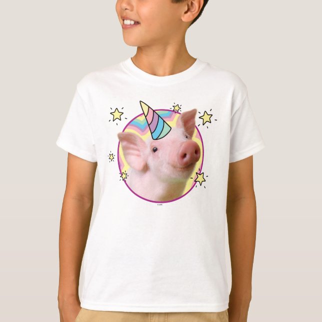 Magical Piglet Unicorn T-Shirt (Front)