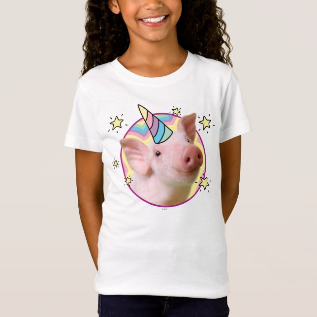 Magical Piglet Unicorn T-Shirt (Front)