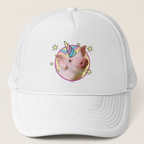 Magical Piglet Unicorn Trucker Hat