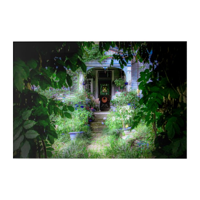 MAGICAL PORCH Acrylic Art (Front)
