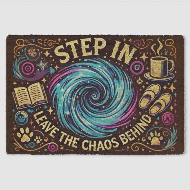 Magical Portal Doormat Fiber Doormat (Front)