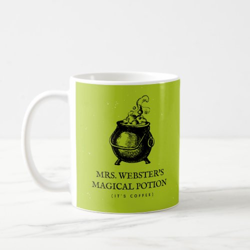 Magical potion funny Halloween green Coffee Mug