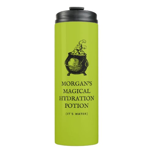 Magical potion funny Halloween personalized water Thermal Tumbler