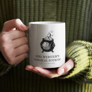 Magical potion funny Halloween witch caldron Coffee Mug
