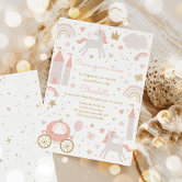 princess dress up party invitations Magical Princess Dress Up Fairytale Birthday Party Invitation