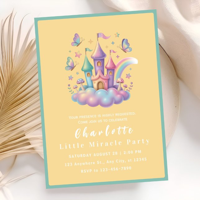 Magical Princess Party for Any Celebration Invitation (Creator Uploaded)