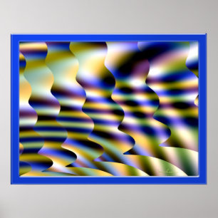 Magical Psychedelic Trance Scenery Poster