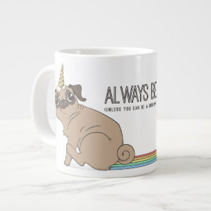 Magical Pugicorn Giant Coffee Mug