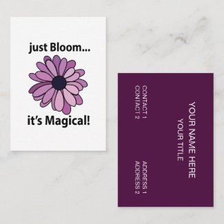 Magical Purple Flower Just Bloom Its Magical