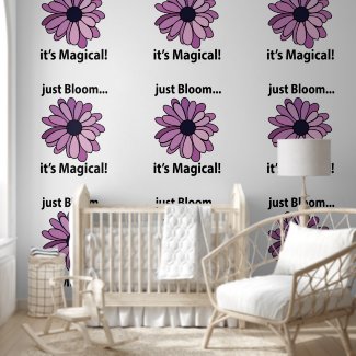 Magical Purple Flower Just Bloom Its Magical 