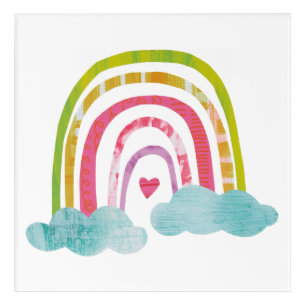 Magical Rainbow Acrylic Print