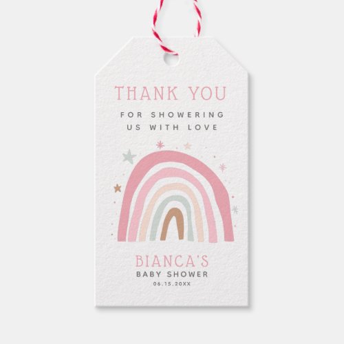 Magical Rainbow Baby Shower Thank You