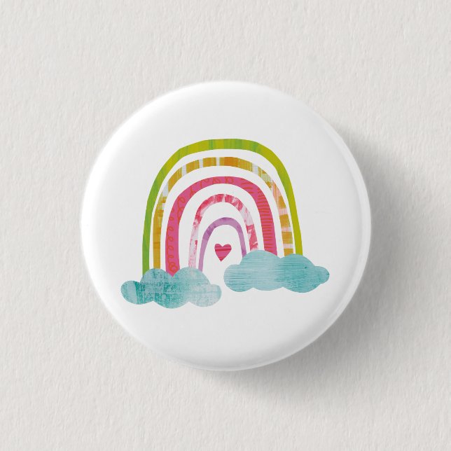 Magical Rainbow Button (Front)