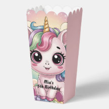 Magical Rainbow Cute Baby Unicorn Girls Birthday