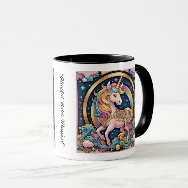 "Magical Rainbow Dreams" Mug (Front Right)