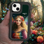 Magical Rainbow Fairy Fantasy OtterBox iPhone 14 Case<br><div class="desc">Phone case featuring a colorful rainbow magical fairy with flowers in her hair.</div>