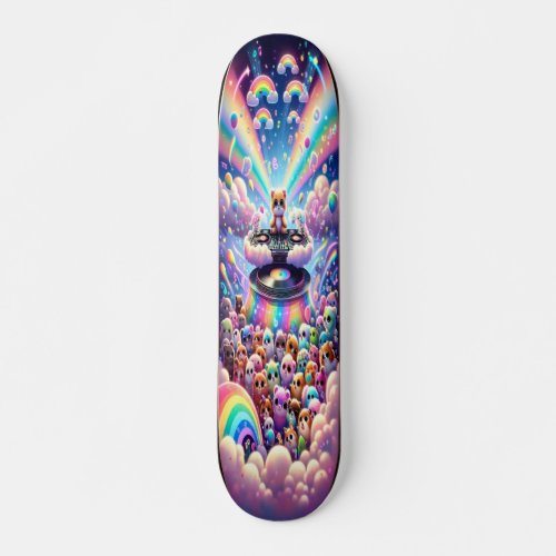 Magical Rainbow Festival Skateboard