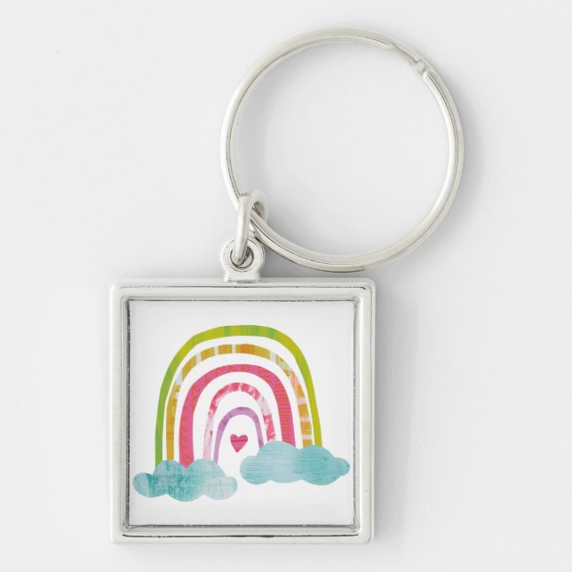 Magical Rainbow Keychain (Front)