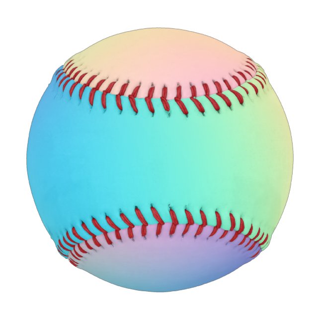 Magical Rainbow Ombre Baseball (Front)