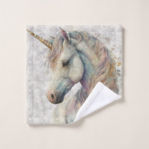 magical rainbow unicorn bath towel set