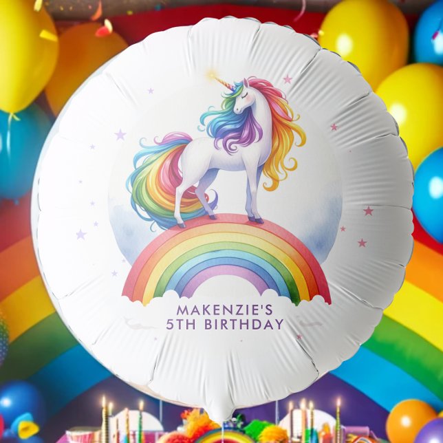 Magical Rainbow Unicorn Birthday Balloon (Magical Rainbow Unicorn Birthday Balloon)