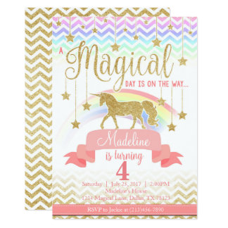birthday party announcements