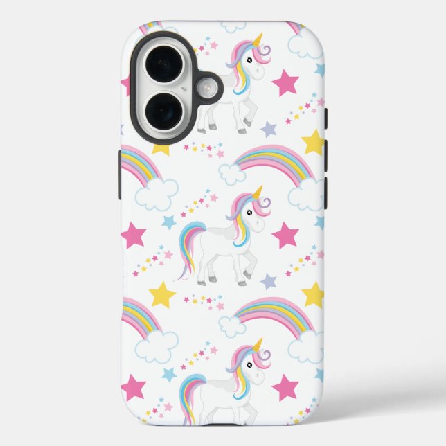 Magical Rainbow Unicorn Case-Mate iPhone Case (Back)