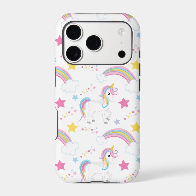 Magical Rainbow Unicorn Case-Mate iPhone Case (Back)