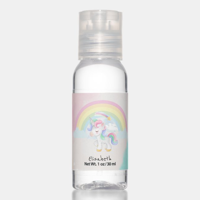 Magical Rainbow Unicorn Hand Sanitizer (Front)