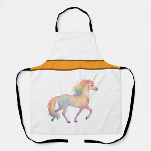 Magical Rainbow Unicorn Personalized Apron