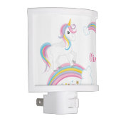 Magical Rainbow Unicorn Personalized Night Light (Right)