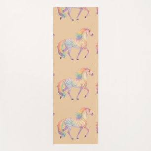 Magical Rainbow Unicorn Personalized Yoga Mat