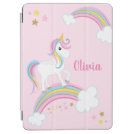 Magical Rainbow Unicorn Pink Personalized iPad Air Cover Magical Rainbow Unicorn Pink Personalized iPad Air Cover