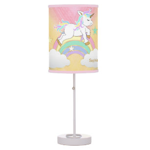 Magical Rainbow Unicorn Table Lamp