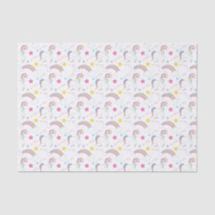 Magical Rainbow Unicorn Tissue Paper