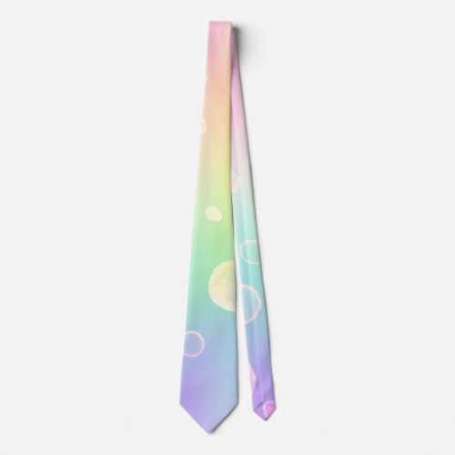 Magical Rainbow Wedding Neck Tie